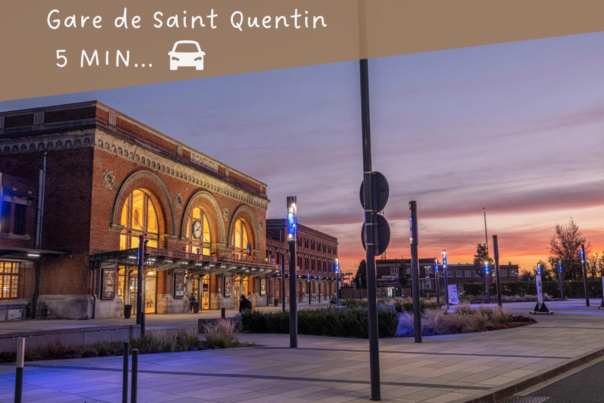 Ferienwohnung Le Lotus - Zmn Conciergerie Saint-Quentin  Exterior foto