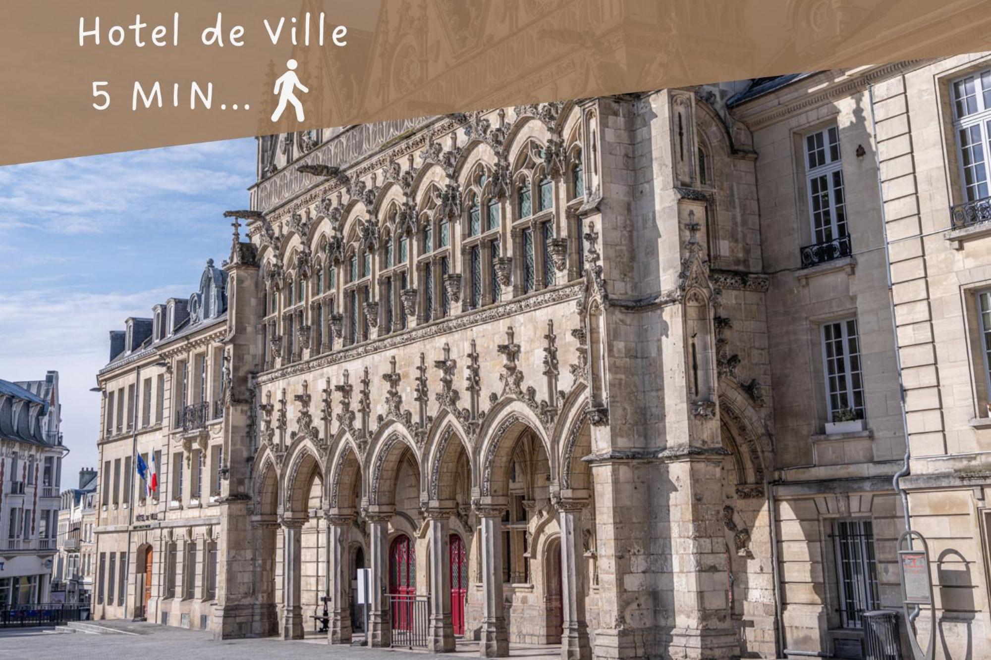Ferienwohnung Le Lotus - Zmn Conciergerie Saint-Quentin  Exterior foto